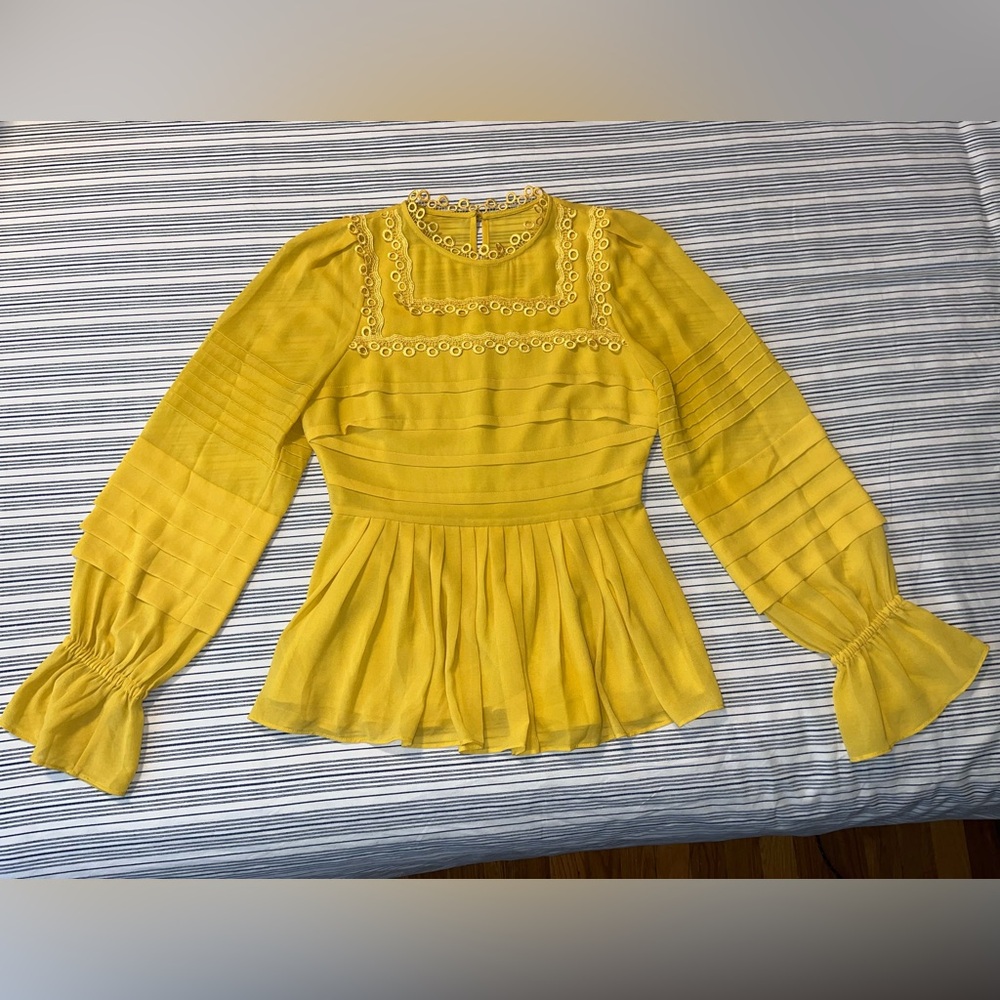 Ted Baker Yellow blouse